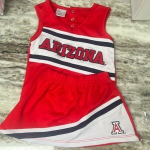 Arizona Wildcats toddler cheer 2 piece 18months
